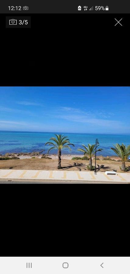 Apartamento En Primera Linea De Mar. Murcia Luaran gambar