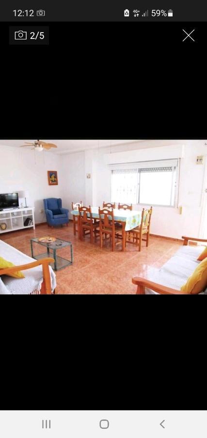 Apartamento En Primera Linea De Mar. Murcia Luaran gambar
